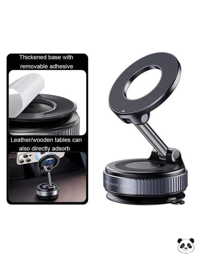 

Car Magnetic Phone Holder Air Vent Mount Dashboard Metal Alloy Magnetic Mobile Phone Stand Compatible with Various Smartphones One Size