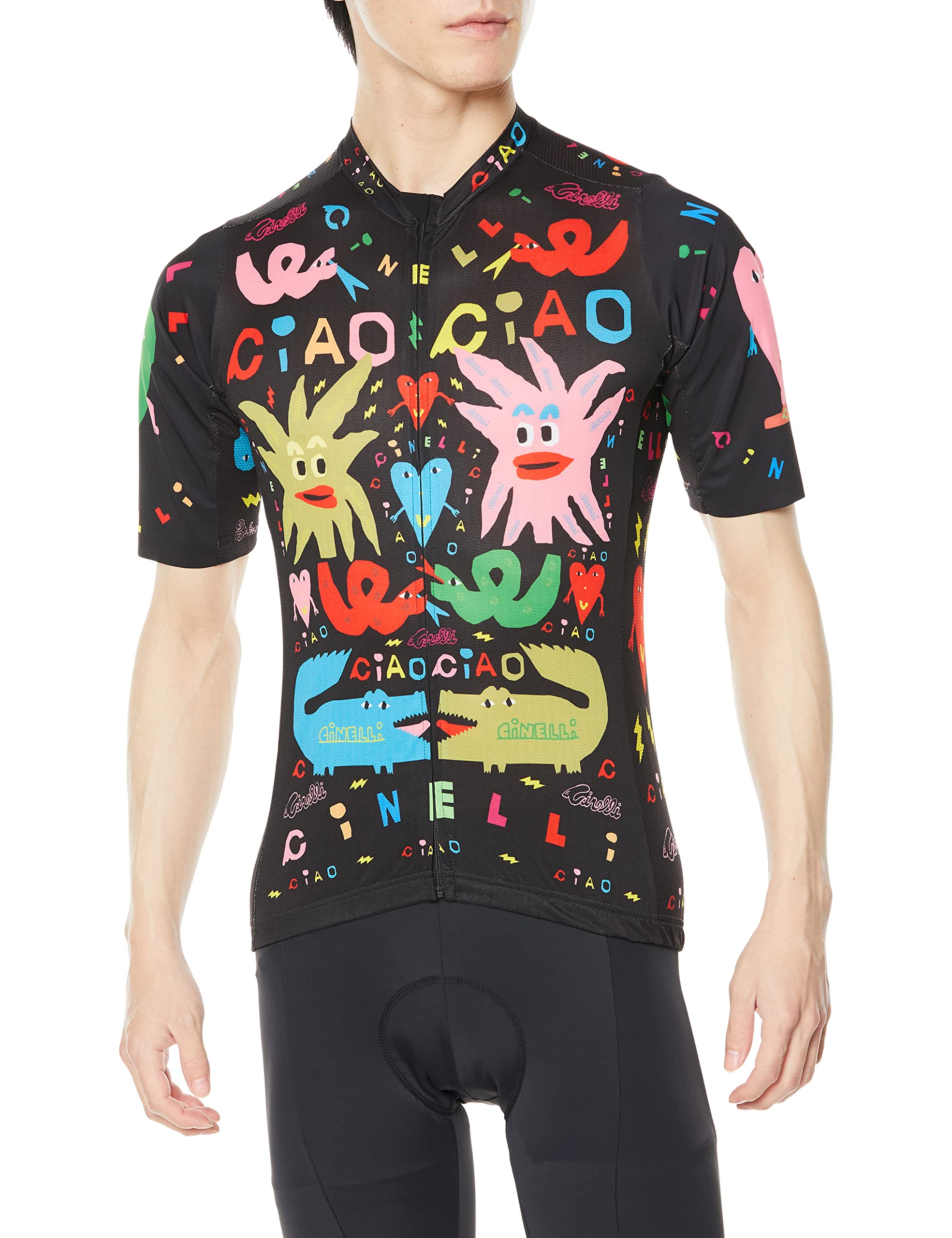 

Cinelli Cycling Jersey JERSEY BEST BINKOW Black XL Men s FRIENDS-SAMMY чёрный