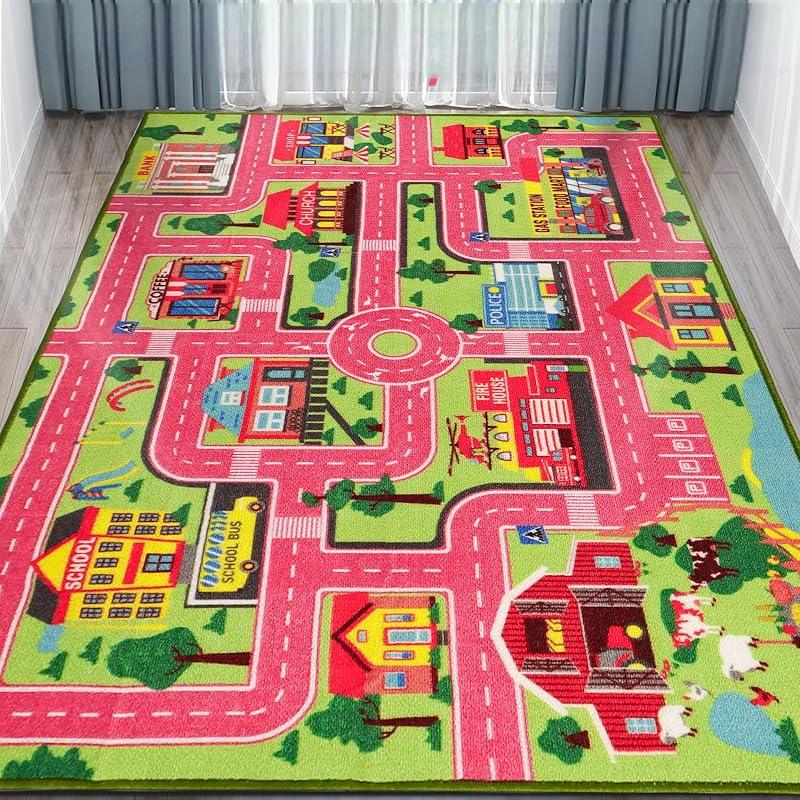 Baby Play Mat Educational Toy for Children Crawling Carpet Game Activity Gym Playground  Printed Kids Rug Foam Floor Floor Mats