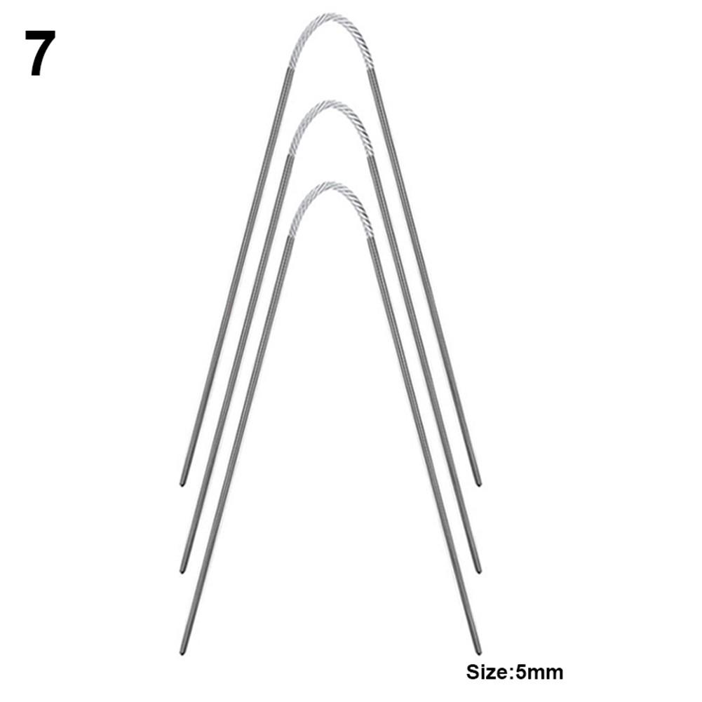 21~23cm Knitting Needles Set 3 Pcs 3.5mm 3mm 4.5mm