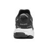 Skechers Stamina Mesh Synthetic Leather Comfortable Thick Sole Casual Low Top Dad Shoes Men Sneaker White Black 666028-BLK