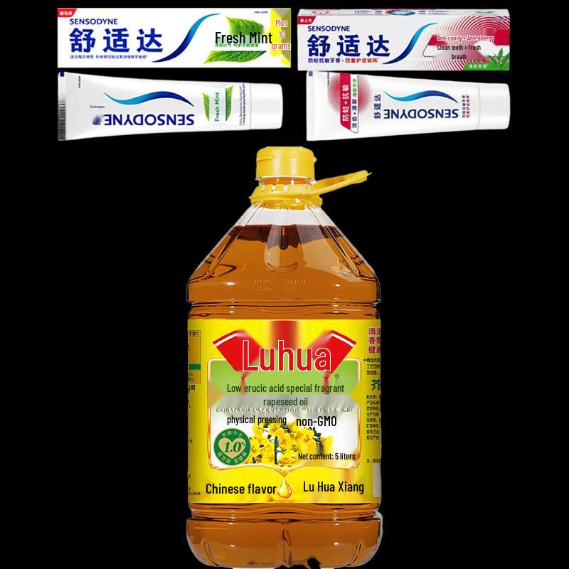 Sensodyne Toothpaste & Rapeseed Oil Bundle