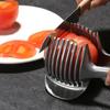 Aluminum Alloy/Plastics Kitchen Handheld Orange Lemon Slicer Tomato Cutting Clip Fruit Slicer Onion Slicer Kitchen Item Tools
