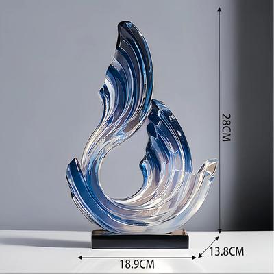 Wind And Water Ornaments Light Luxury Living Room Entrance Home Accessories Atmosphere Upscale Wine Cabinet Decorations