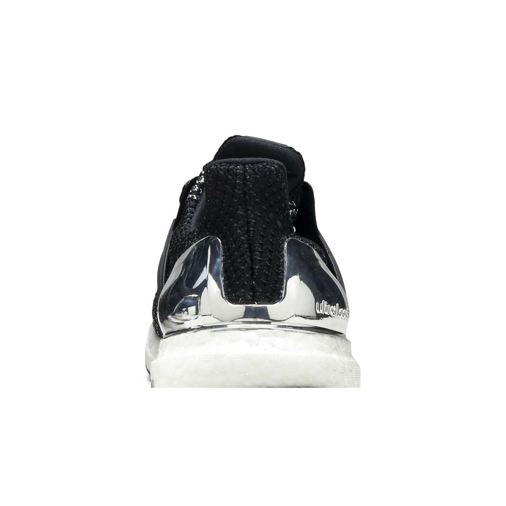 adidas UltraBoost 2.0 J 'Silver Medal' (Unisex) Core Black / Black / Metallic Silver Running Shoes BA9615