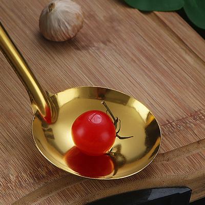 Stainless Steel Colander Metal Spoon Noodle Spoon Colander Practical Pasta Tool Soup Scoop Kitchen Accessories