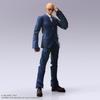 FINAL FANTASY VII BRING ARTS Rude PVC Painted Action Figure