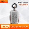 Interior Mouldings For Genesis G80 GV70 GV80 2020 2021 2022 Alcantara High-quality Car Key Case Cover Holder Key Shell Buckle Ac