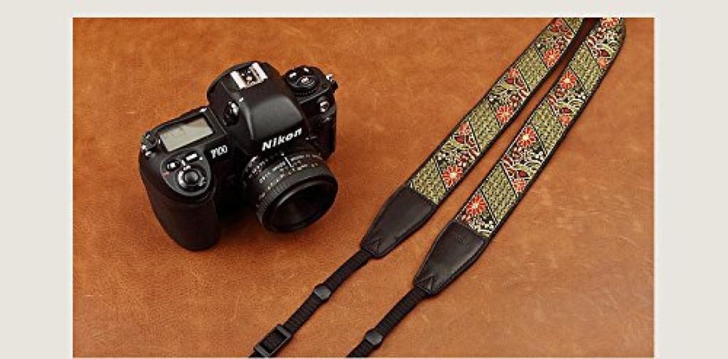 CS160 Embroidered Series Universal Cotton Camera Strap CAM8403 Cam-in