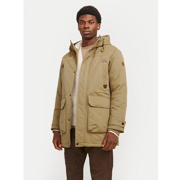 

Зимняя флисовая куртка Jack&Jones 12256995 бежевого цвета, стандартный крой XXL