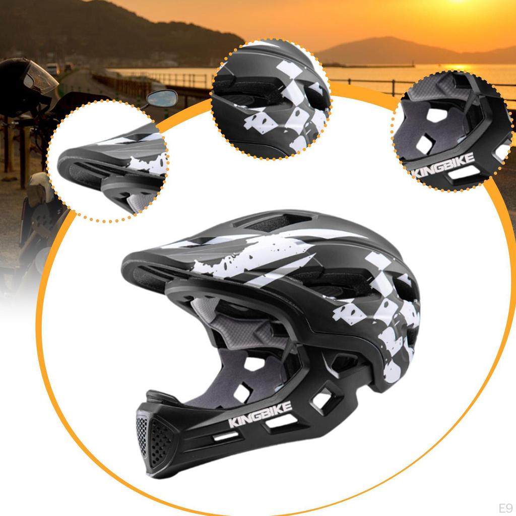 Kids Bike Helmet Gear Bicycle for Mountain Road Biking Roller Skating