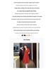 Plus Size Red Summer Dress for Pear-Shaped Women - Slimming Tea Break Style