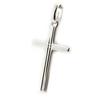 Altesse [L2991] - Pendentif argent 'Croix' argenté (rhodié) - 25x14 mm