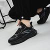 Large size 45464748 sports shoes couple Korean version mesh platform shoes breathable and comfortable casual running men's and women's shoes