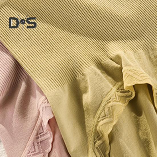 Women's High Waist Underwear Soft Stretch Tummy Control Briefs Seamless Full Coverage Body Shaper Panties