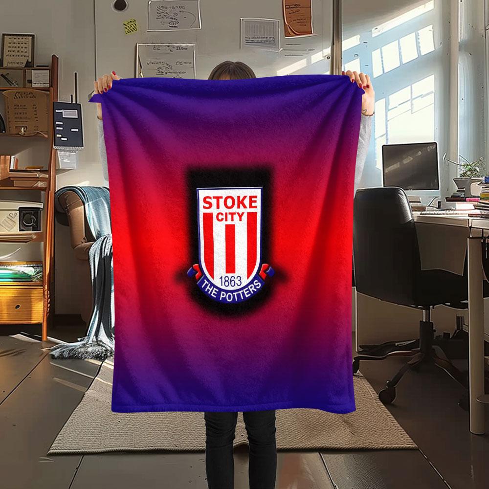 SCFC Logo Blanket, High Quality Comfortable for All Seasons, Home Decor, Warmth and Comfort