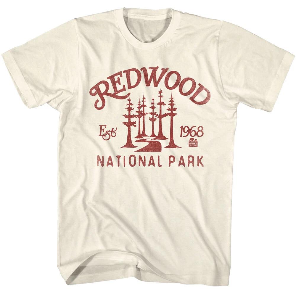 United States Redwood National Park Est 1968 California Men s T Shirt S
