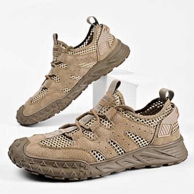 Fashion Summer Men Sneakers Breathable Leather Casual Shoes Men Comfortable Mesh Men Loafers Mesh Men Shoes Outdoor Walking Zapatos