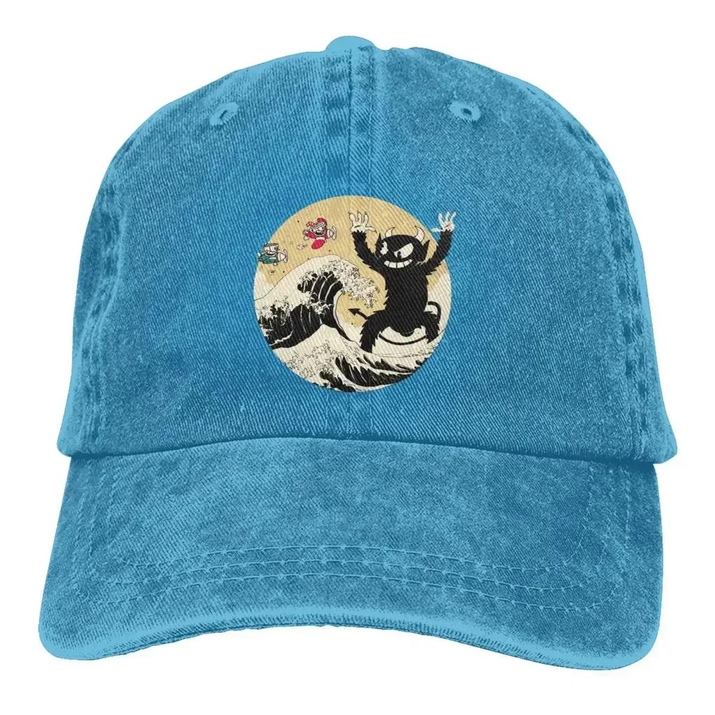 Flood Devil Baseball Cap Men Hats Women Visor Protection Snapback Cuphead Caps