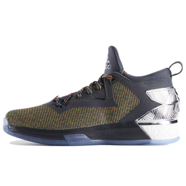 

Мужские кроссовки adidas D Lillard 2 March Madness Серые Темно-Серые Мелово-Белые B27741