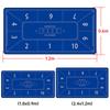 Texas Holdem Large XXL Rubber Nonslip Waterproof Portable Table Pad Poker Mouse Pad Keyboard Office Table Game Players Layout