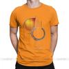 Men T Shirt Acoustic Guitar Hi Lite Music Vintage 100 Cotton Tees Short Sleeve T
