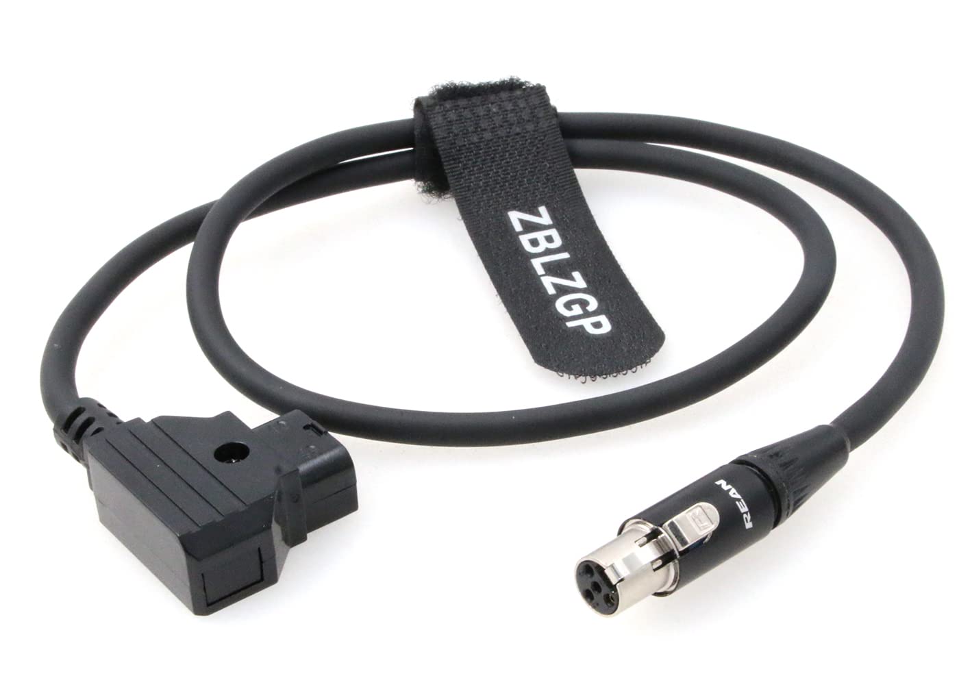 

ZBLZGP Кабель питания D-Tap на Mini 4-Pin XLR (мама) для монитора TVLogic VFM, электронного видоискателя Alphatron