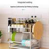 Stainless Steel 3-Layer Kitchen Storage & Drain Rack