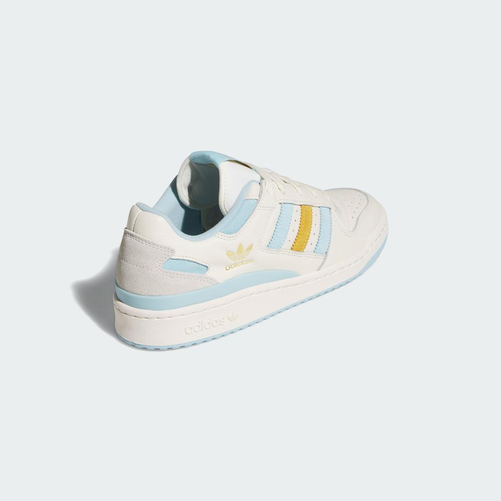 adidas Originals FORUM CL Low Top Skateboard Shoes Unisex White Blue