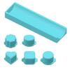 6/12Pcs Cake Pop Mold Set with Tray Heart Square Cloud Oval Round Shapes Cake Molds Food-Grade Plastic Baking Tool for Birthday Party