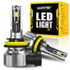 H11 H8 LED Super Headlight Bright Bulbs Kit 330000LM HIGH/LOW Beam 6500K