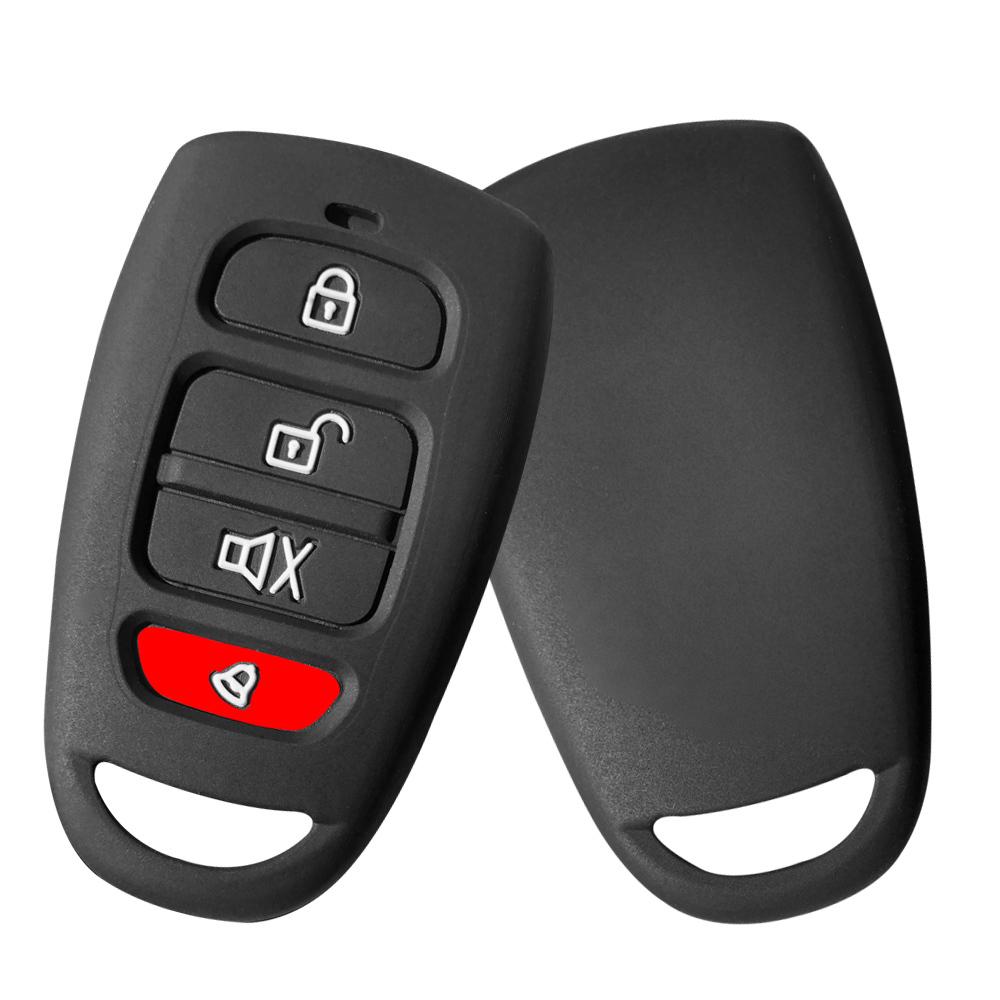 

Soft Silicone Car Key Cover Holder Key Case For Garage Door Security GSM Alarm System Key Remote Protector Case