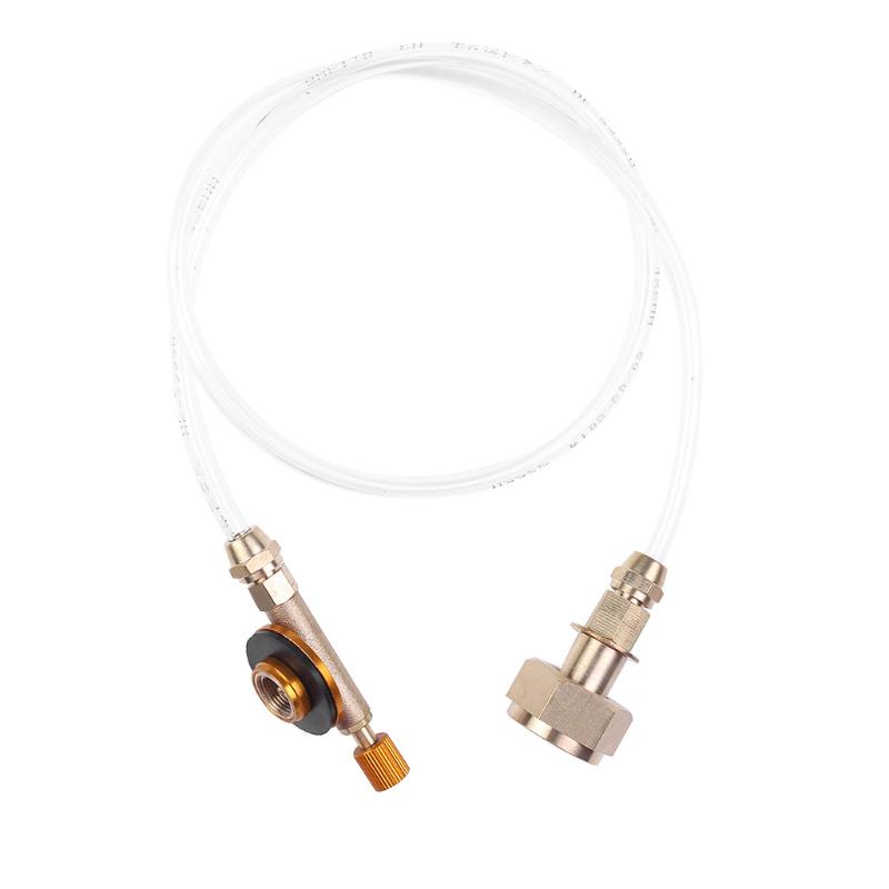 Outdoor Inflation Valve Gas Liquefied Gas Bridge Filling Card Type Flat Gas Tank Conversion Adapter Multifu Connection Pipe