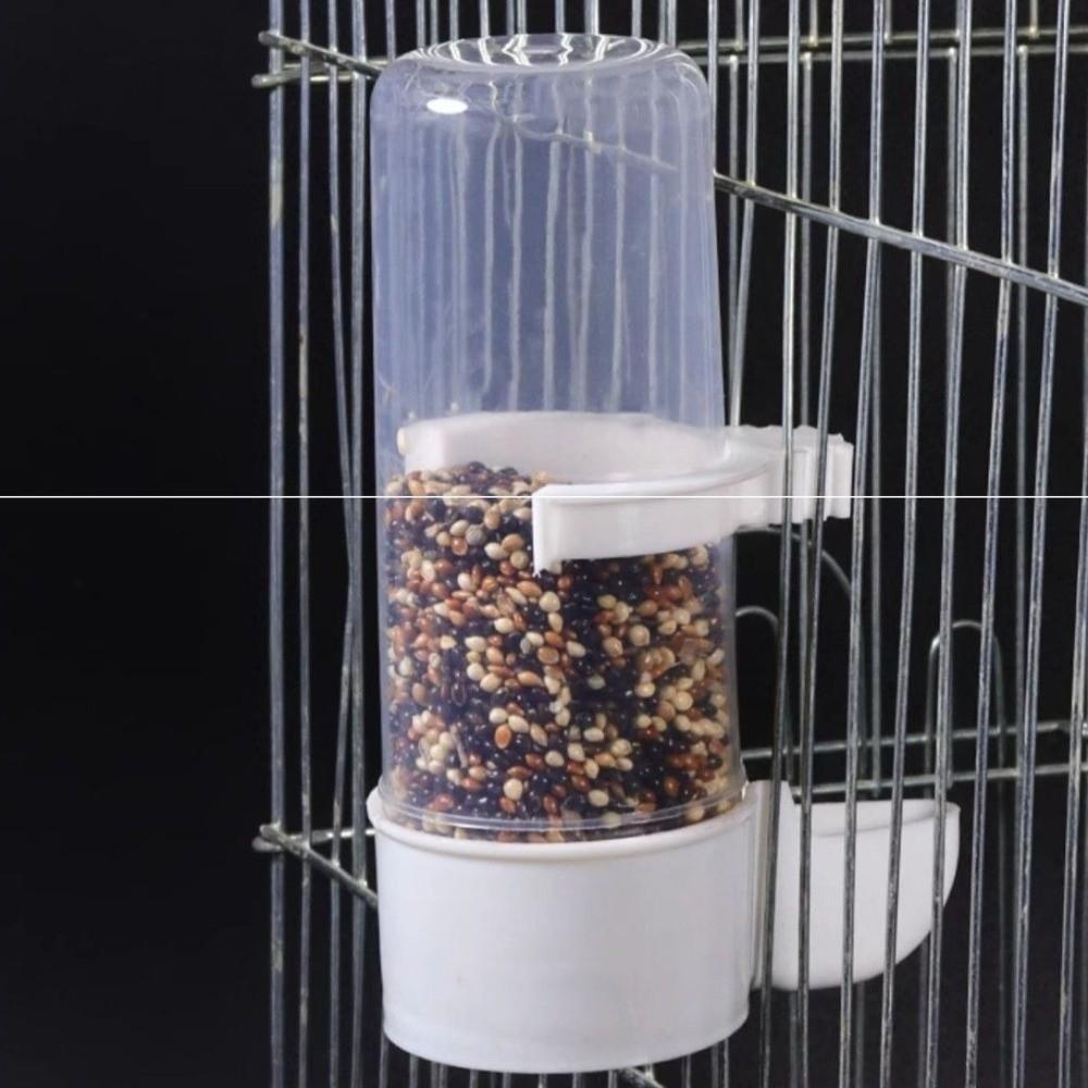 Plastic Bird Water Dispenser Leak-Proof Parrot Drinking Bottle Bird Food Container  Travel