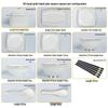 Jingdezhen Nordic 56-Piece Square Dinnerware Set