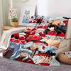 Anime Inuyasha Throw Blanket Soft Flannel Thin Blankets for Bed Sofa Cover Bedspread Picnic Cooling Gift Home Deco