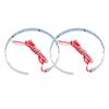 Grandview 3528 Chips Squid Ring LED Light 15 Rows Ice Blue Headlight Decoration for