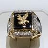 Domineering Metal  Men's Ring Punk Style Enamel Animal Male Rings Jewelry Hand Accessories