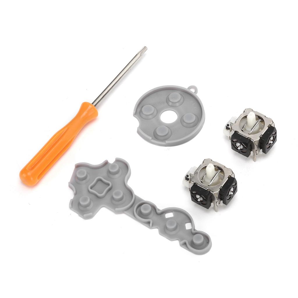 1 Set of Conductive Silicone Rubber Pad and Rocker Compatible for XBOX 360 Controller