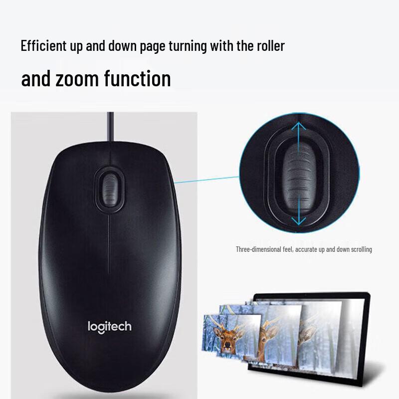 Logitech M91P Wired Business Mouse