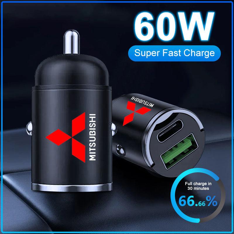 Micro Car Quick Charger Vehicle Cigarette Lighter Convert Plug Car Accessories For Mitsubishi Lancer Lancer ASX Outlander 2 Pajero Mirage Exzos Pajero