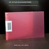Horizontal Folder A4 Folder Loose-Leaf Punch Folder A5/B5 Photo Art Works Manuscript Paper Storage Clip