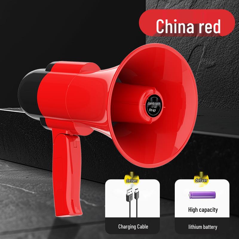 Compact Handheld Megaphone with Recording for Outdoor Promotion