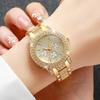 Xiaomi Luxury Full Diamond Women Watches Fashion Decorative Three-eyes Ladies Quartz Wristwatch Reloj Mujer Girls Clock (Without Box)