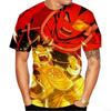 Summer Trendy Fashion Novel 3D Printed Anime Printed Pattern Comfortable Casual Short Sleeved T-shirt