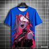 Summer Men's Women's T-Shirts 3D anime girl pattern printing gifts for man casual home graphic t shirts