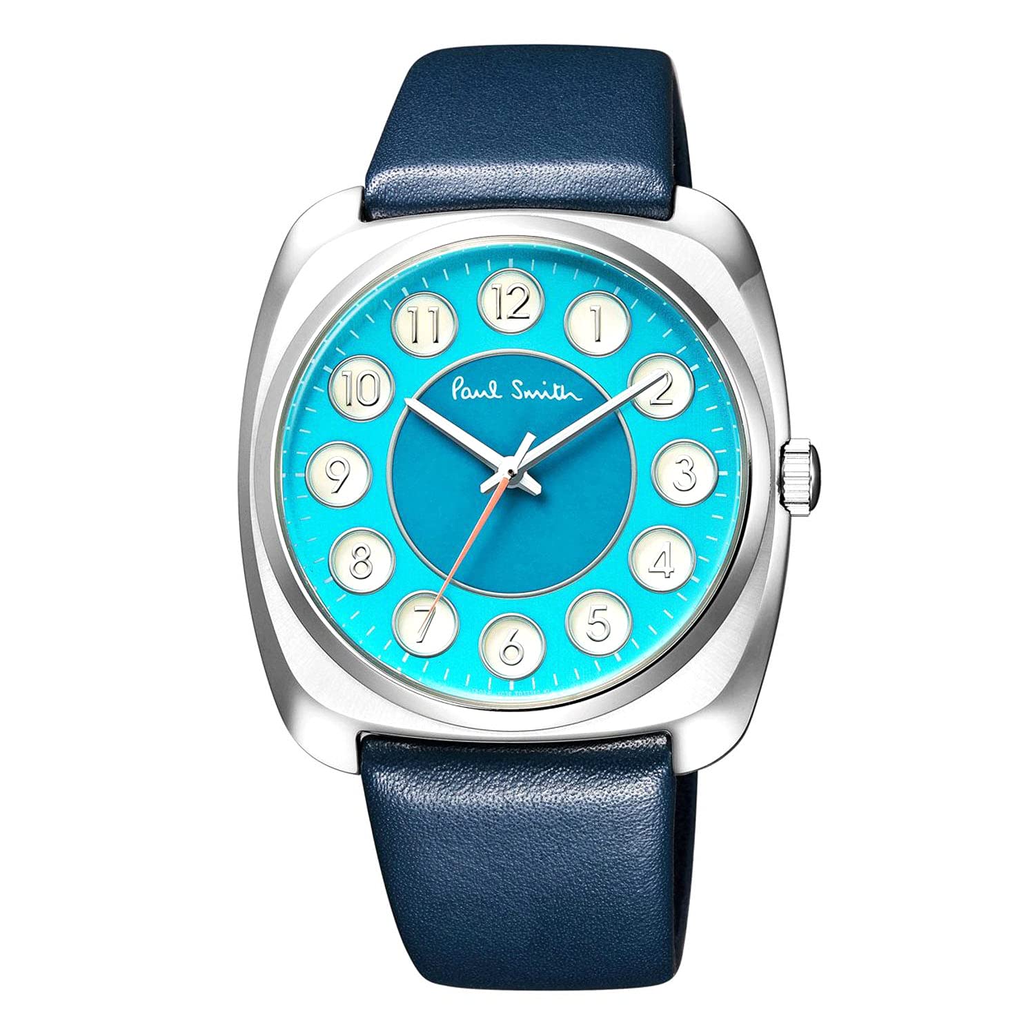 

Paul Smith Watch Dial Limited Model Dial Dial Leather Watch Men s Emerald/Navy BT2-912-70
