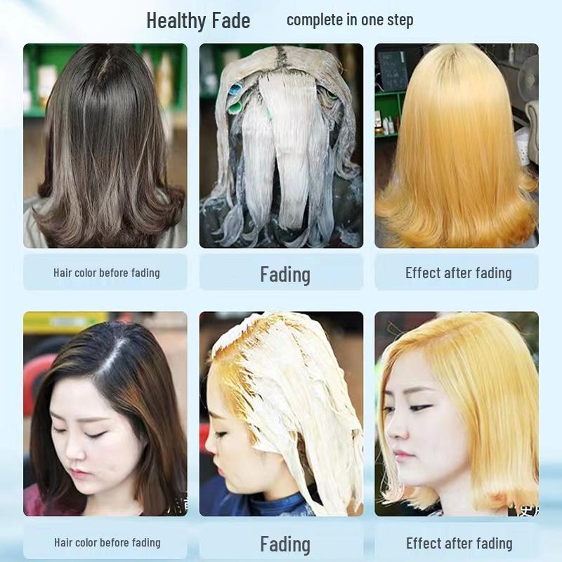 Fading Cream Hair Bleach - White Gold Lightening for Barber Shops