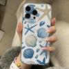 Marine Animals Sea Elements Phone Case Clear For iPhone 17 16 14 15 11 12 13 Pro Max 16E 15 16 Plus Air Silicone Cover