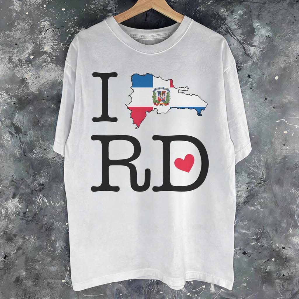 Unisex Women Graphic Print Dominican Republic  Tee T Shirt Pure Cotton  Tshirts Clothes